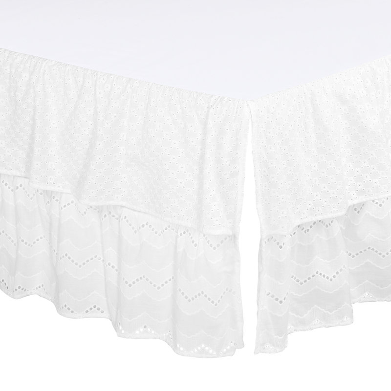 The Peanut Shell Taylor Dust Ruffle & Reviews Wayfair